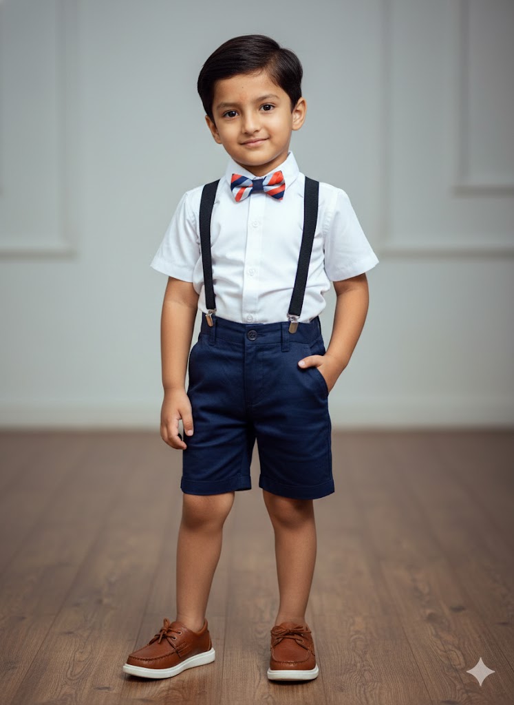 🧒 3 Years Boy – Modern Party Look