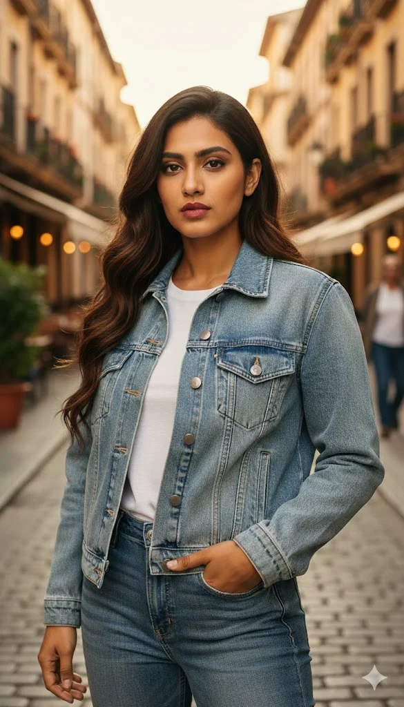 Australia – Mid Blue Denim Jacket