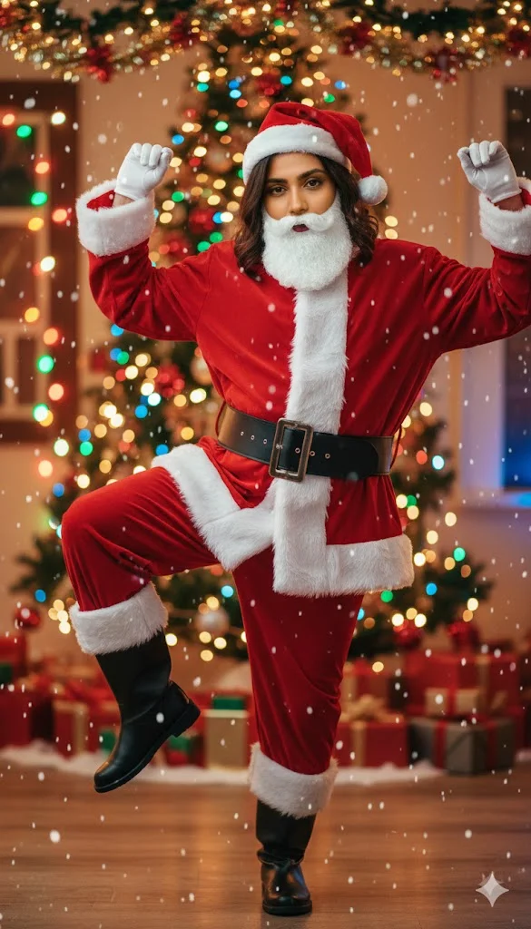 Dancing Santa
