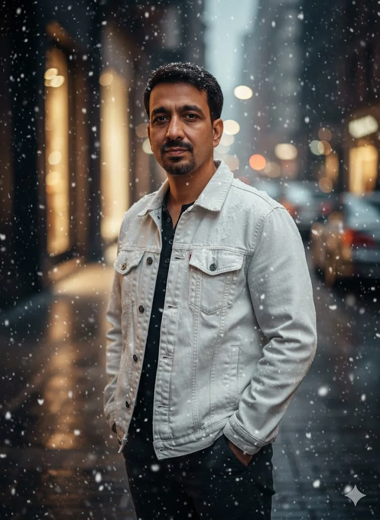 Russia – White Washed Denim Jacket