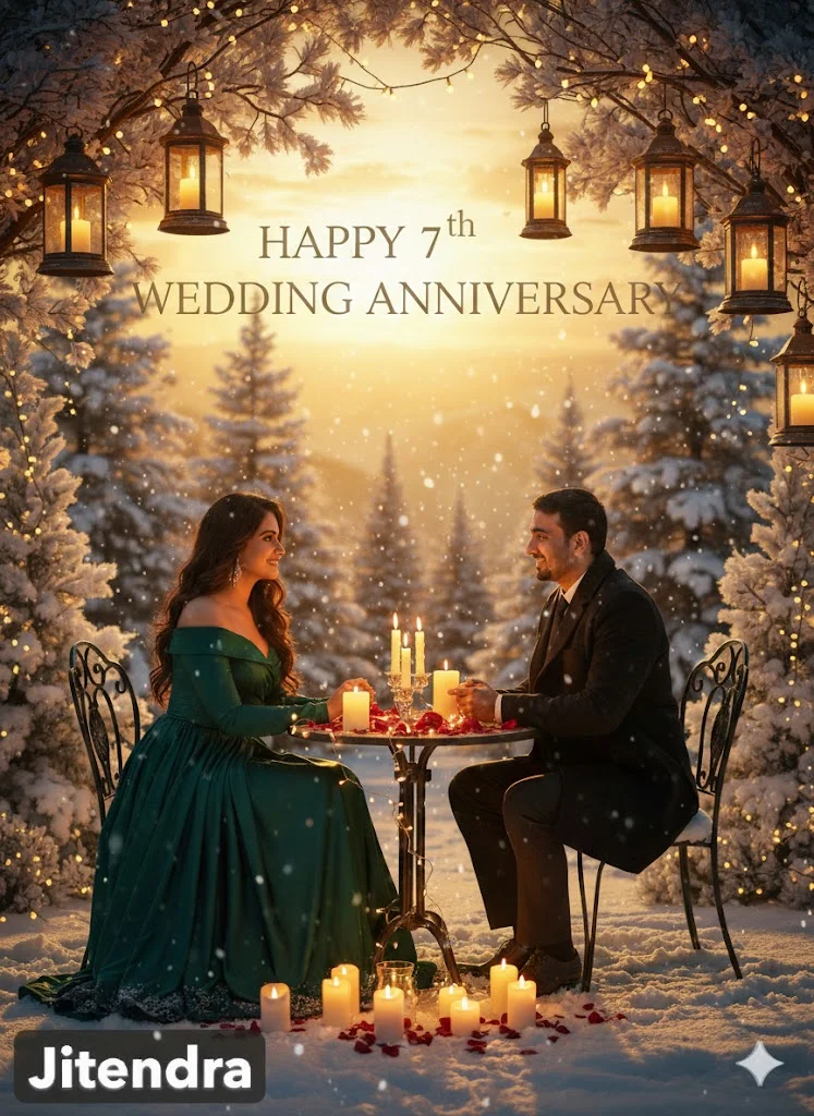 Snow Garden – Anniversary Couple Prompt