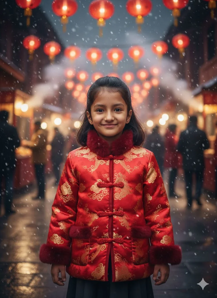 China Red Traditional-Modern Jacket