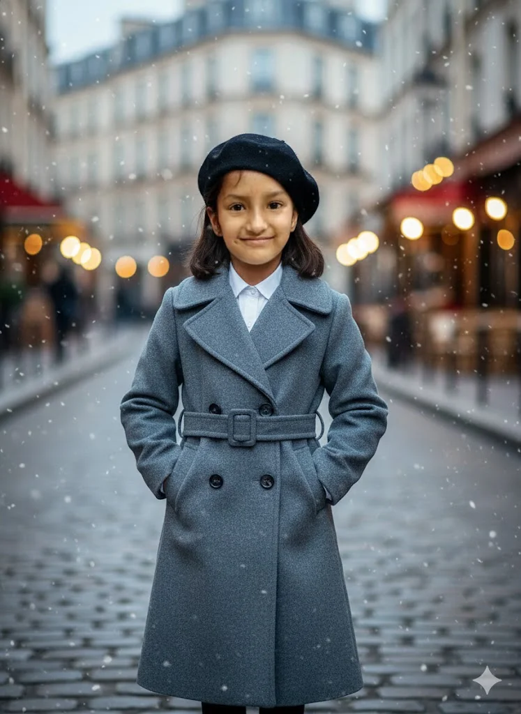 France Chic Long Winter Coat