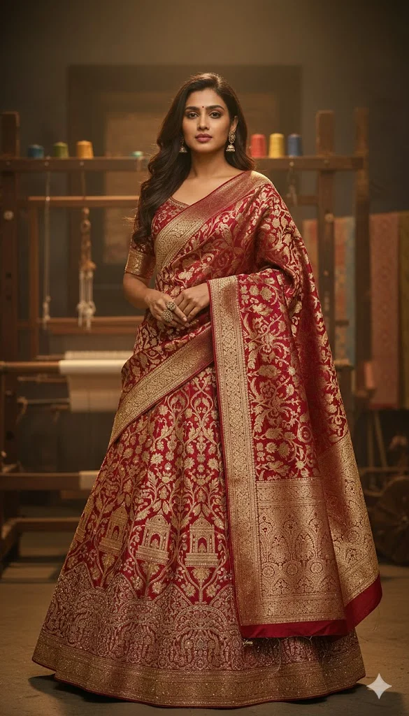 Indian Banarasi Handloom Couture