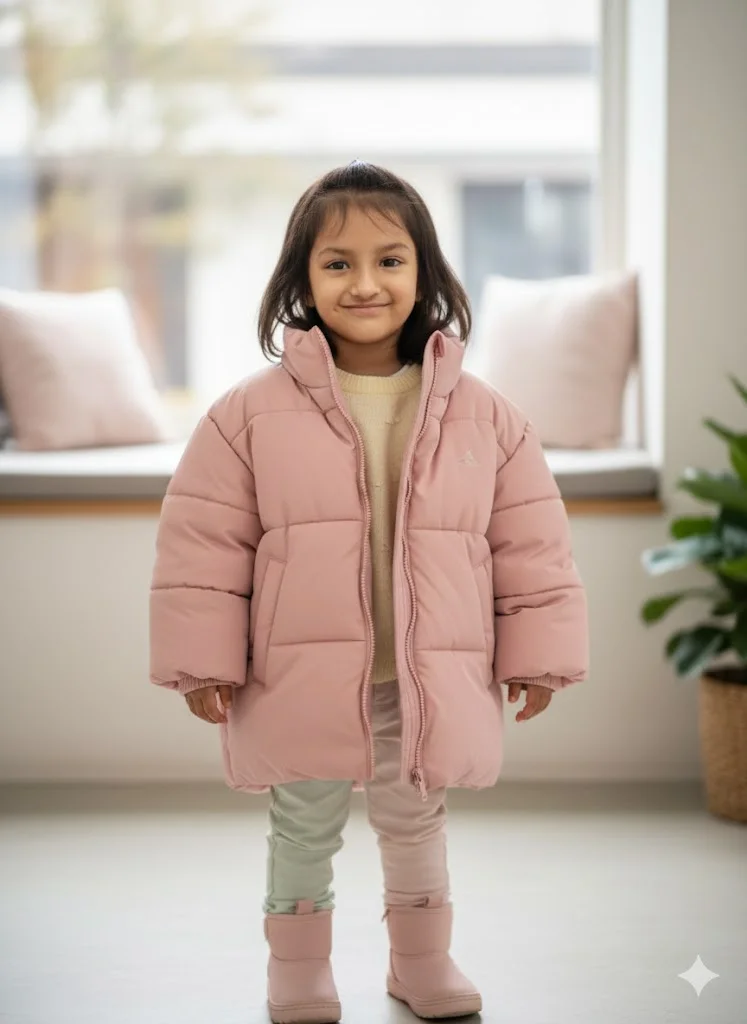 Japan – Soft Pastel Puffer Jacket