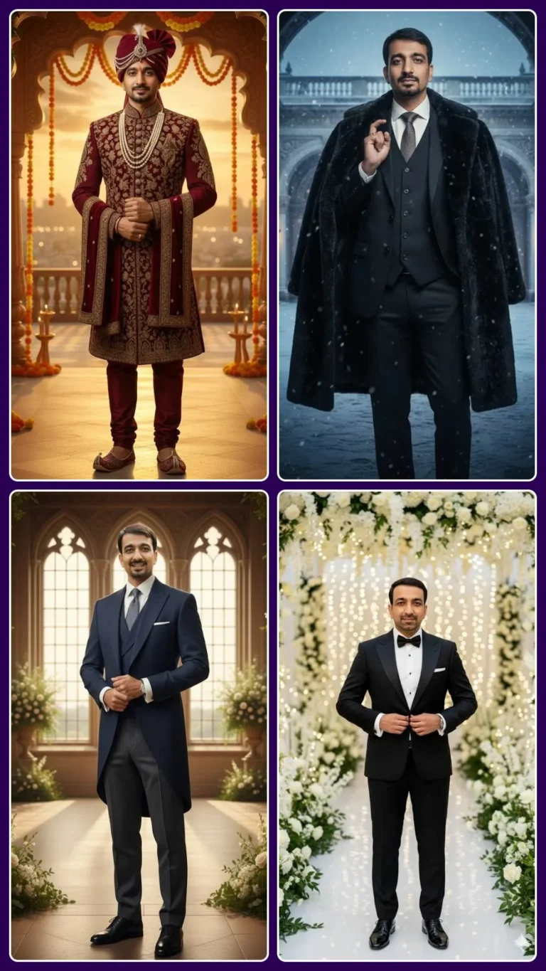 World Groom – Wedding Album Poster Prompt