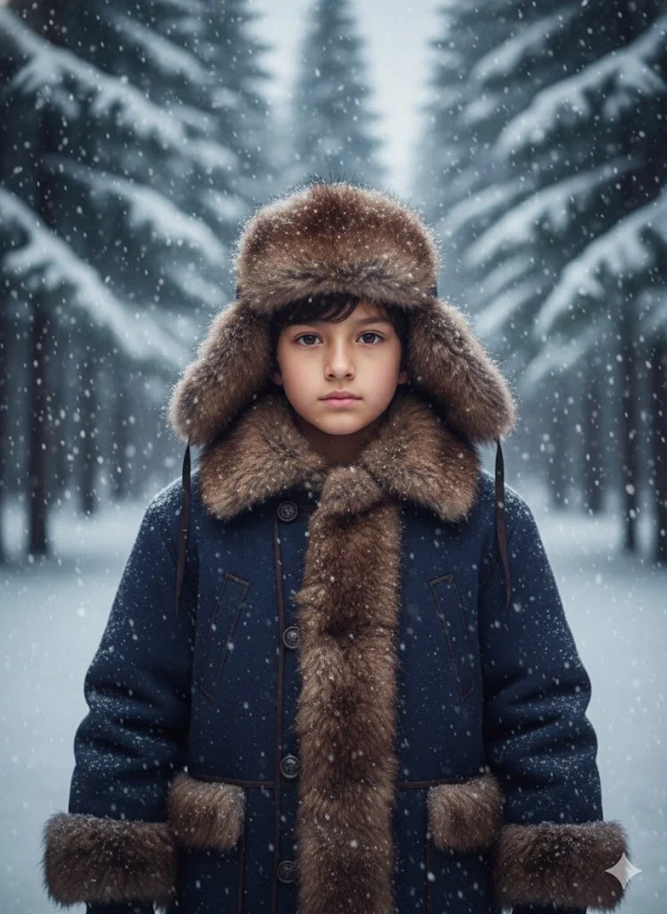 Russia Heavy Fur-Lined Jacket