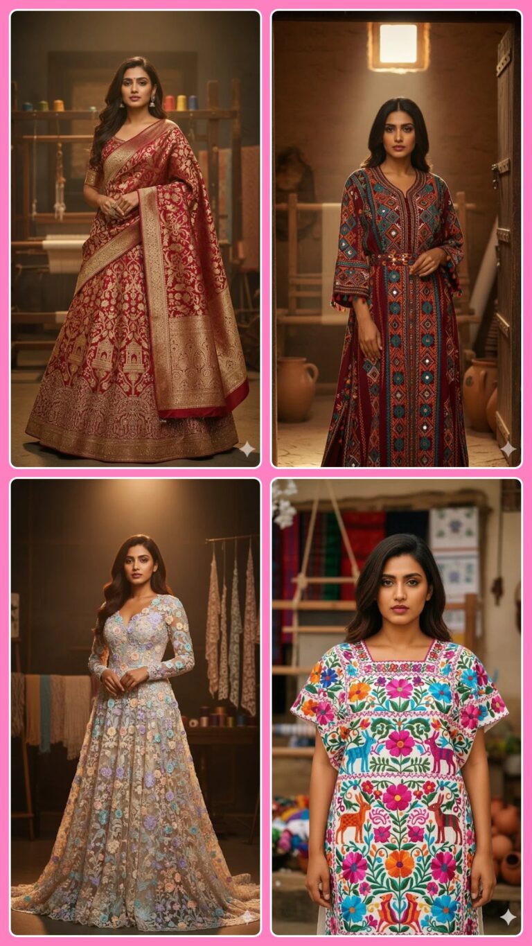 Photo Prompt - World’s Top 5 Handicraft Dresses For Female 4 World’s Top 5 Handicraft Dresses For Female