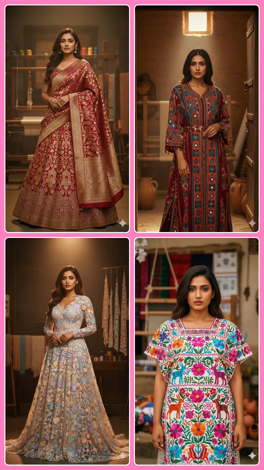 World’s Top 5 Handicraft Dresses For Female