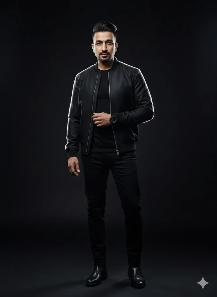 All-Black Modern Minimal Look