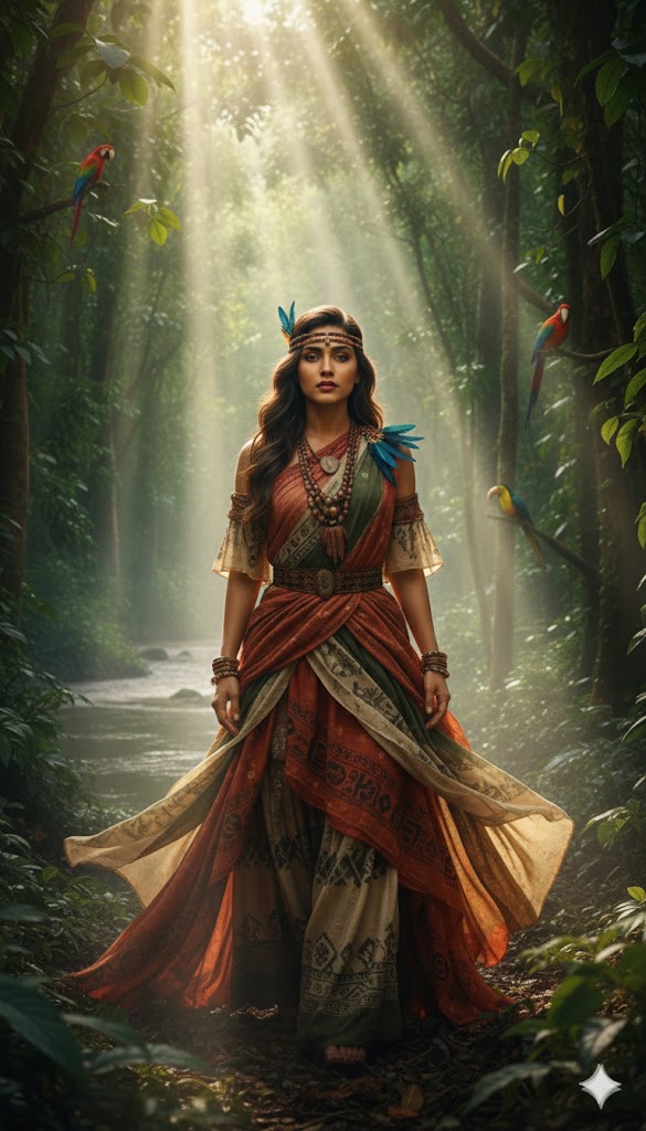 Amazon Forest Tribal Elegance
