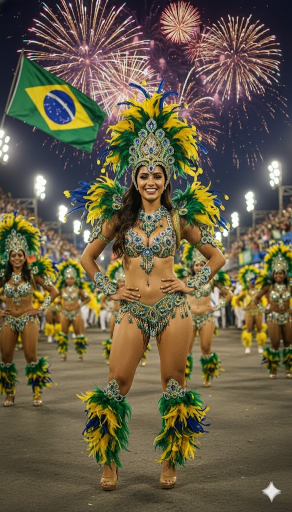 Brazil Carnival Queen Look