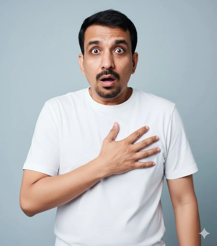 Chest Hold Emotional Shock