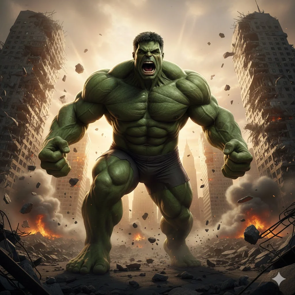 City Destruction Hulk