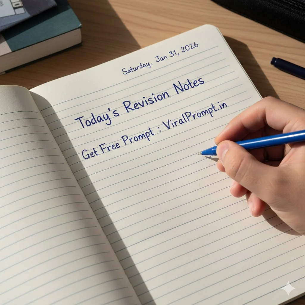 Student Exam Notes Style