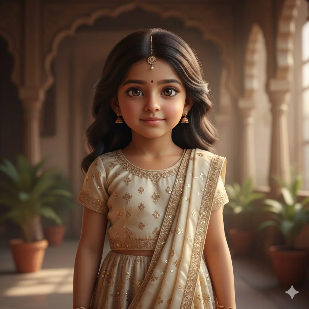 Traditional Indian Kids Attire