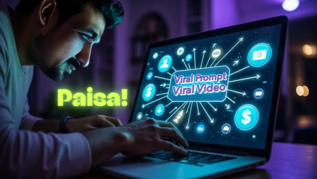 Viral Prompts Se Paise Kaise Kamaye