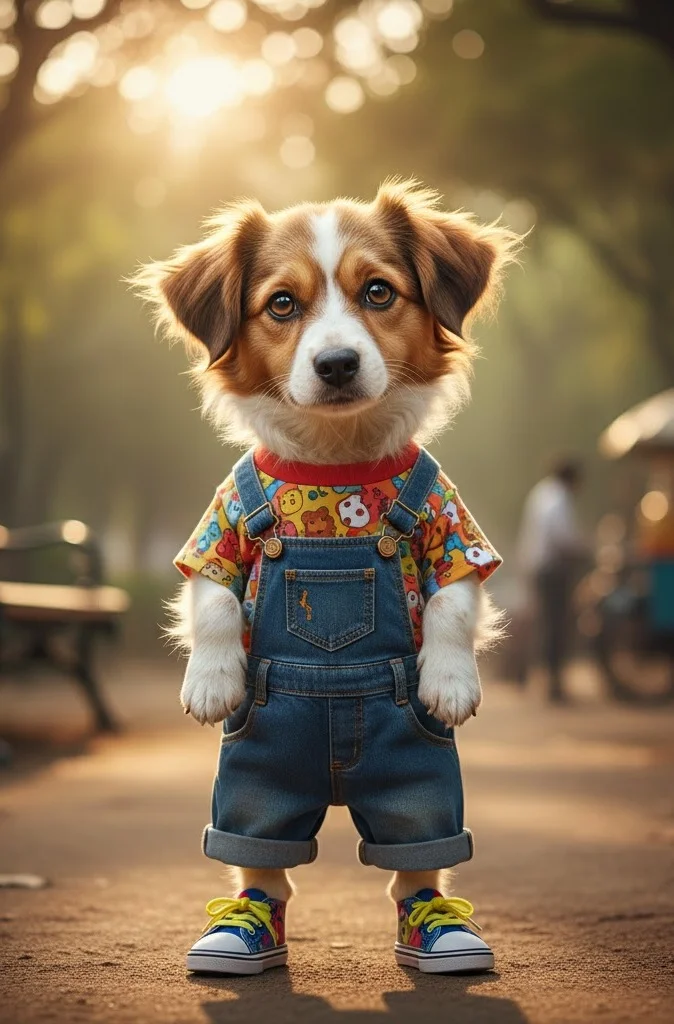 AI Dog Trending Photo Prompt