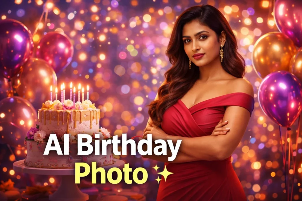 Happy Birthday AI Photo for Girls | 10 Viral Gemini AI Prompts Pack 1 Happy Birthday AI Photo for Girls