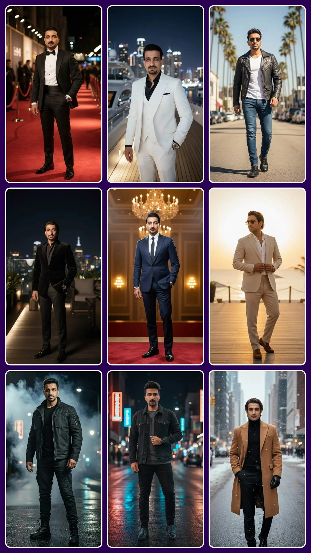 Hollywood Men Fashion with AI | One Photo Style Upgrade 🔥 #HollywoodStyle
#MenFashion
#AIStyle
#AIPrompts
#MensOutfit