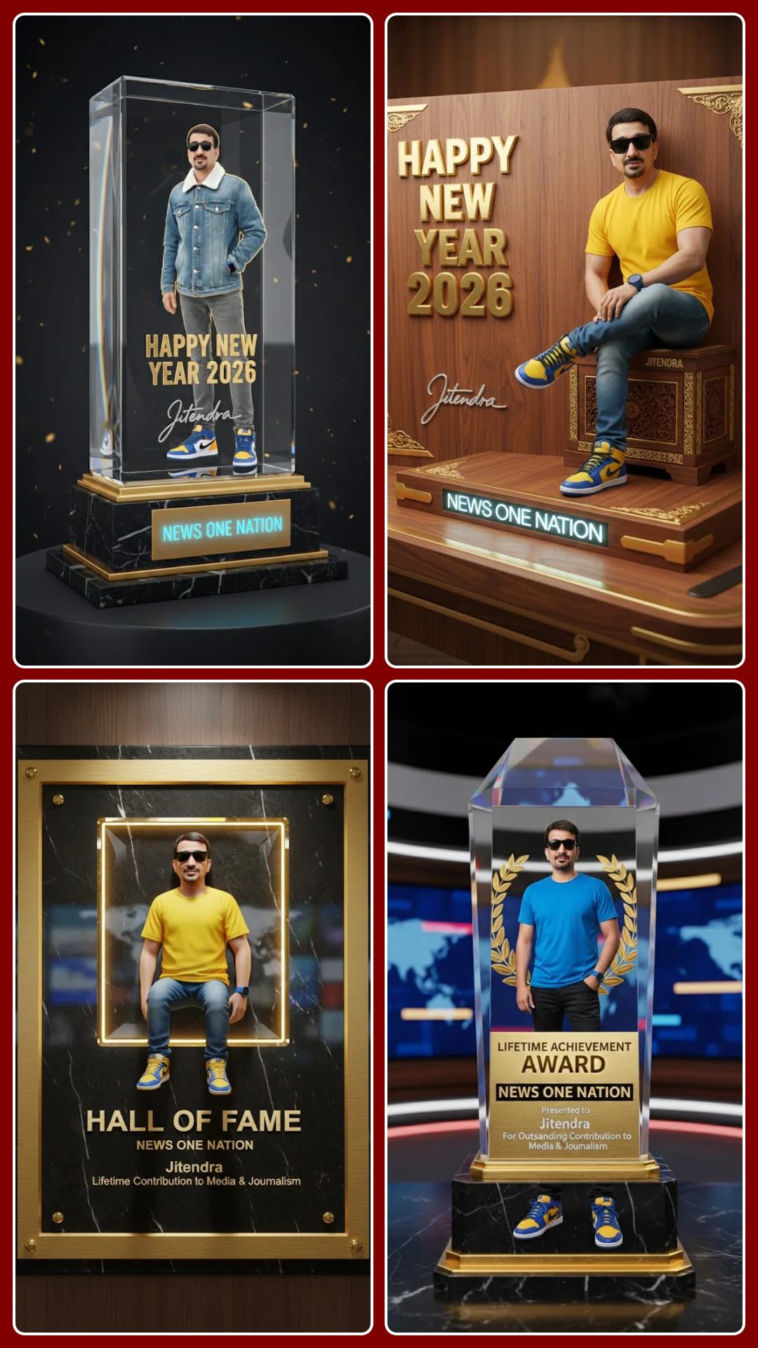 New Year Special Photo Prompt For Men