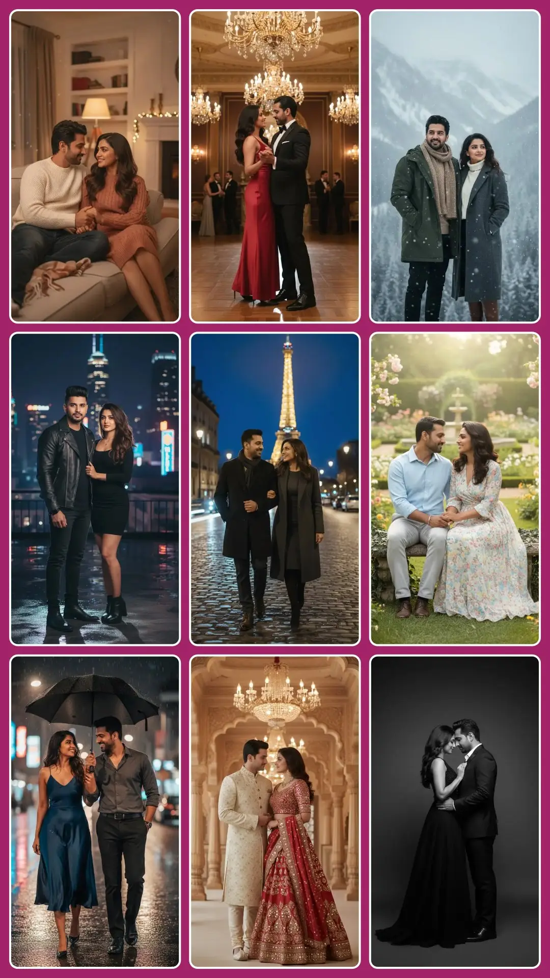 Ready To Use Couple Romantic Photo Prompts