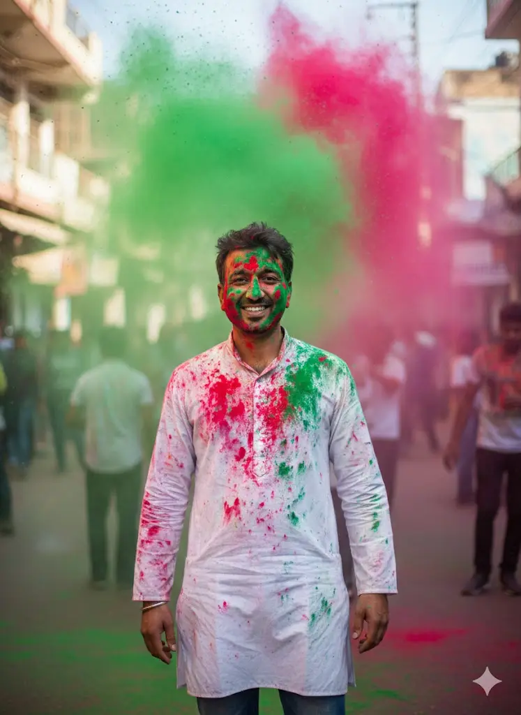 Desi Street Holi