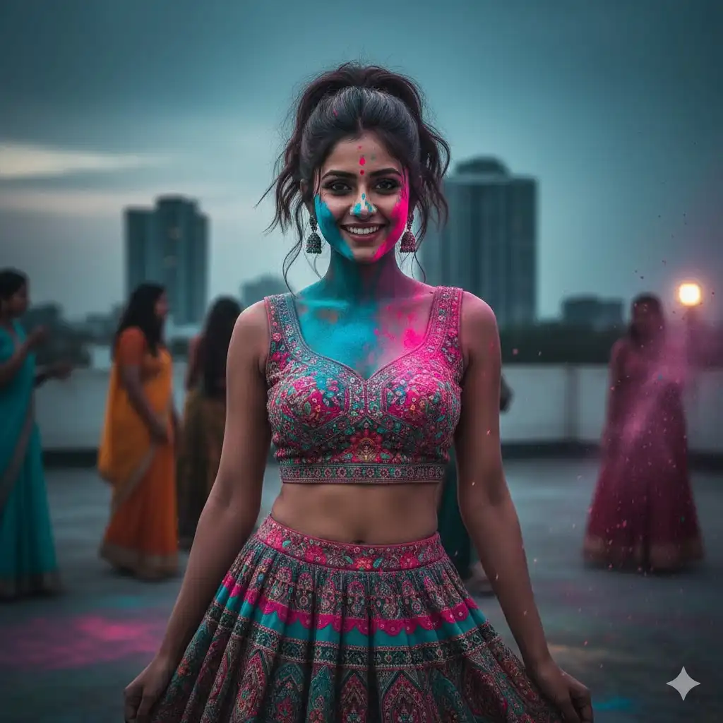 Indo-Western Fusion Queen