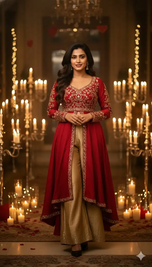 Modern Indo-Western Look Prompt