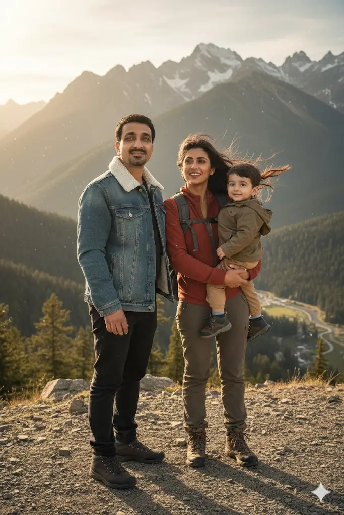 Mountain Adventure Family