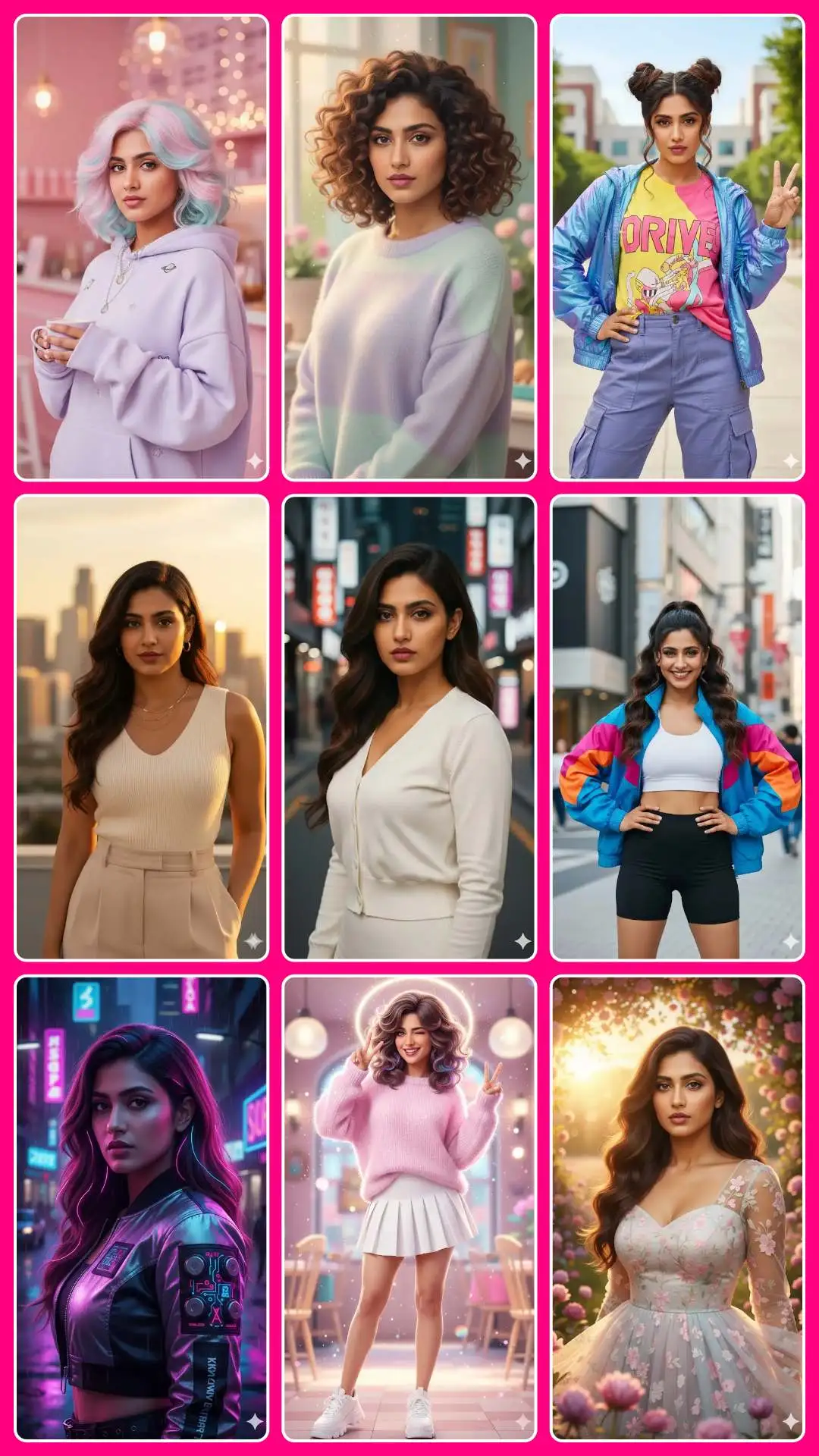 10 Viral Girl Hairstyle Prompts for ChatGPT & Gemini AI (Full Pack)