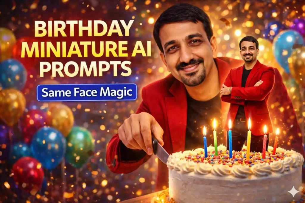 Create Stunning Birthday Miniature Photos with AI - Learn, Use & Earn 1 Create Stunning Birthday Miniature Photos with AI