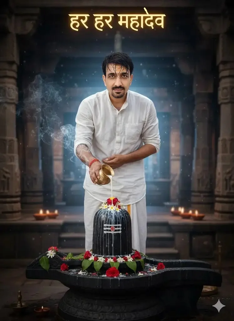 Milk Abhishek Scene Prompt