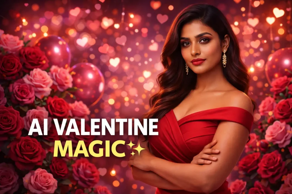 Valentine Day Female AI Prompts ❤️ Learn. Use & Earn 1 Valentine Day Female AI Prompts