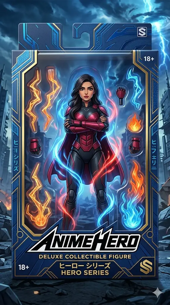 Home 9 Anime Hero Figure