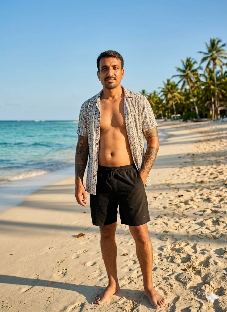 Home 67 Beach Tattoo Look