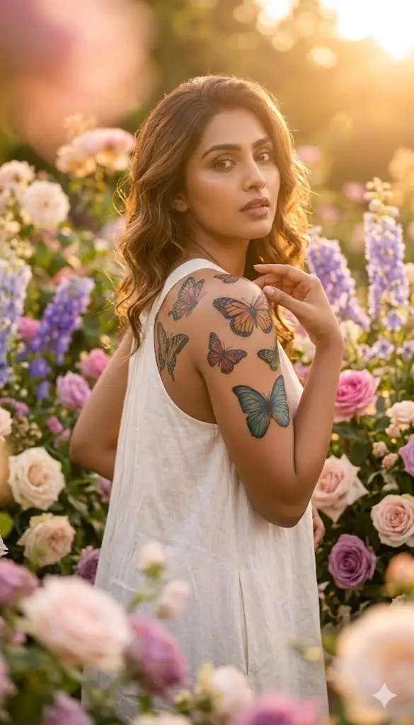 Home 50 Butterfly Tattoo Look