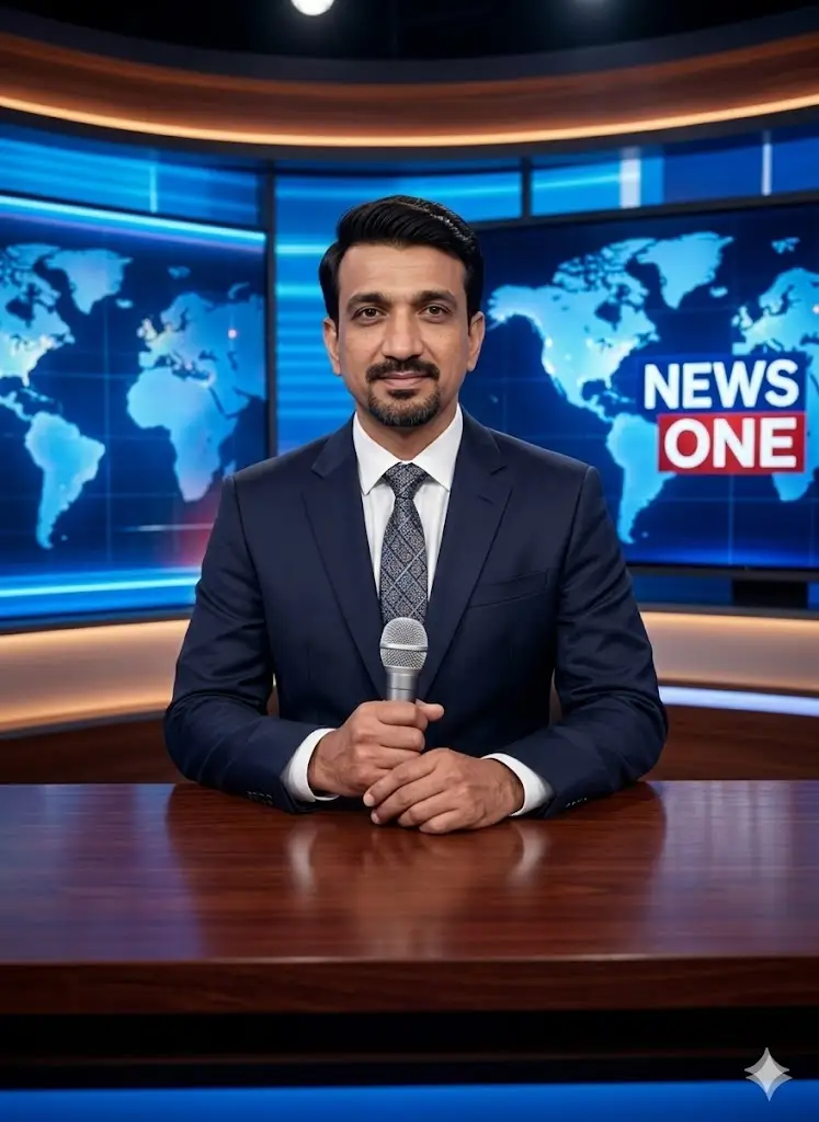 Celebrity Style News Anchor