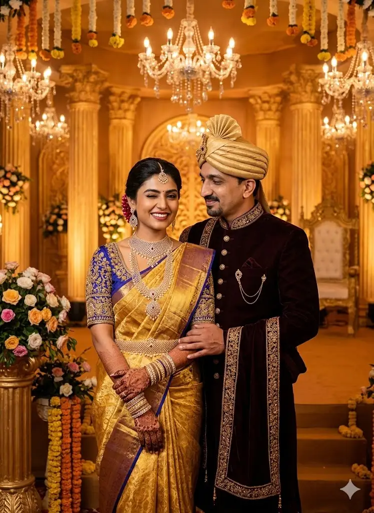 Golden Palace Wedding Stage