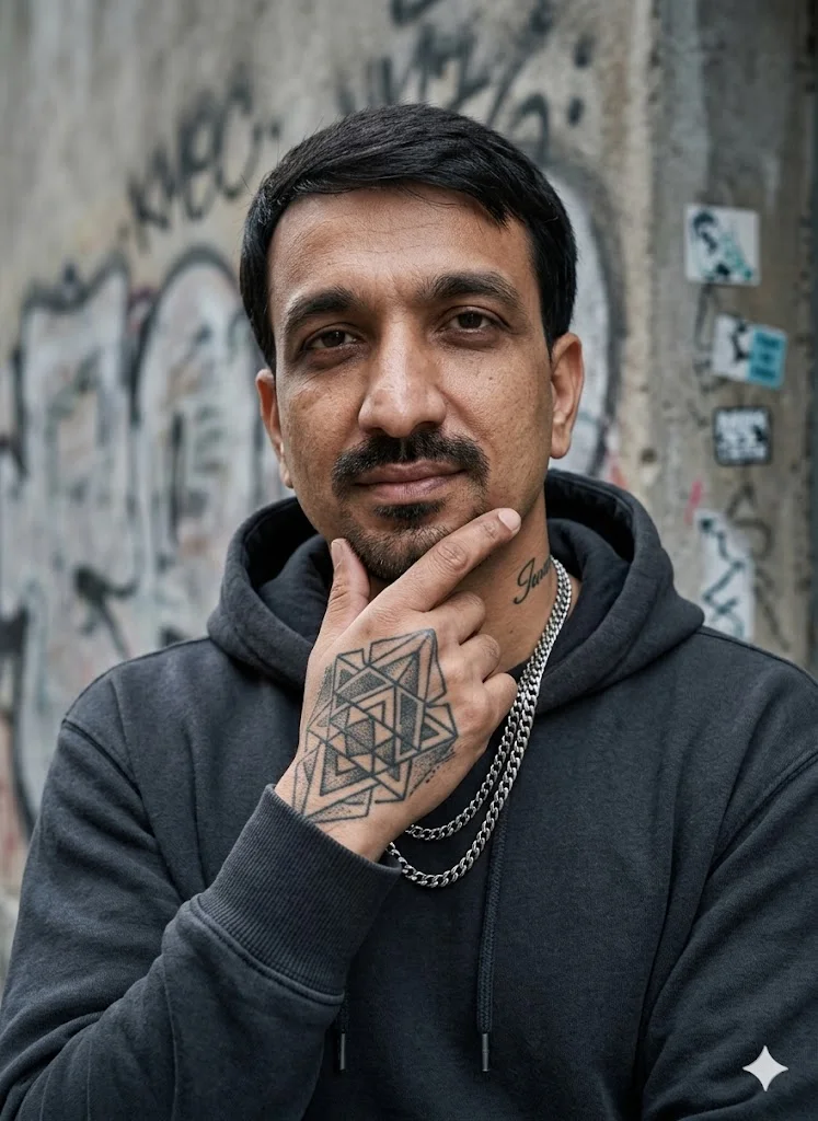 Home 66 Hand + Neck Tattoo Style