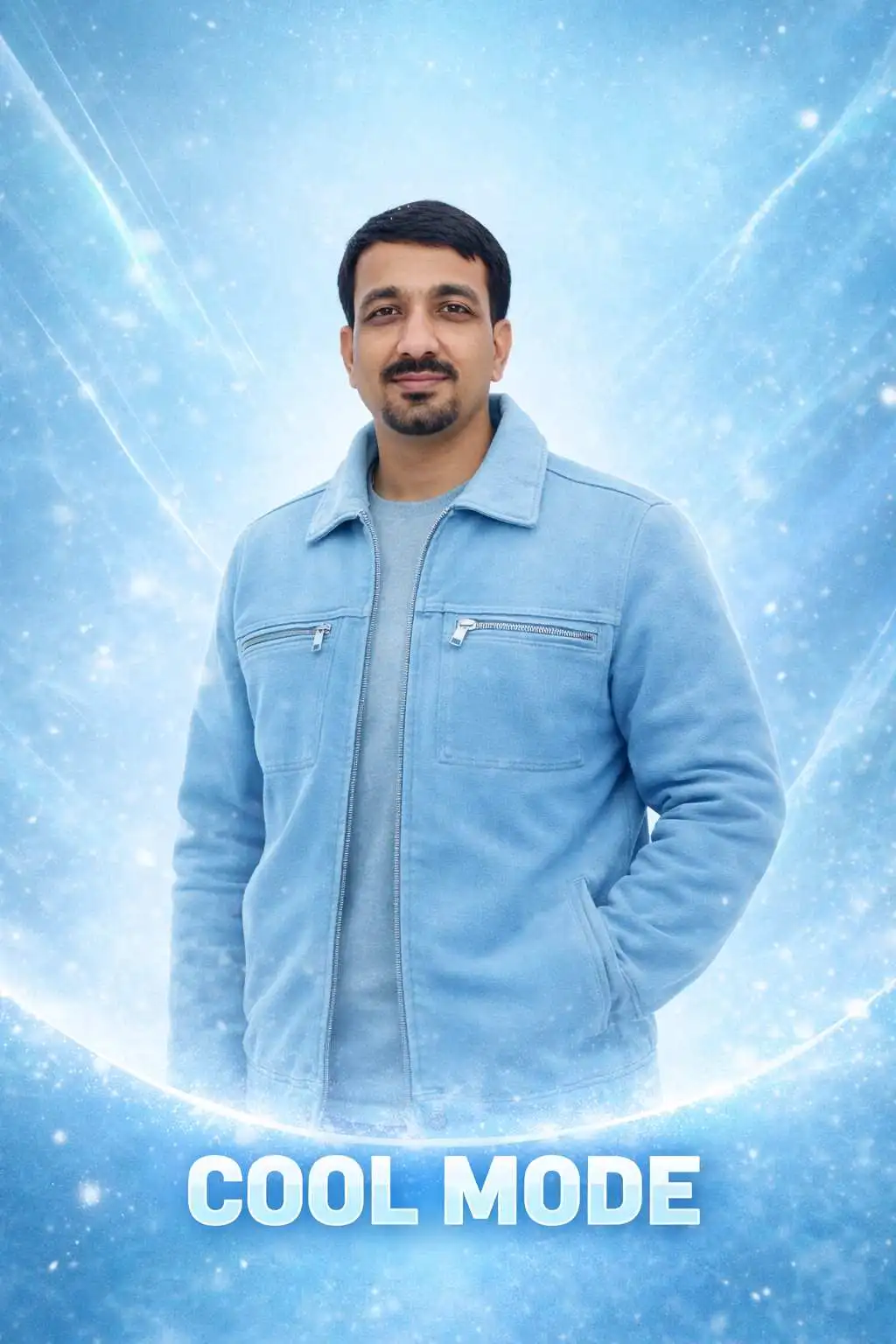 Home 12 Ice Blue Minimal Creator