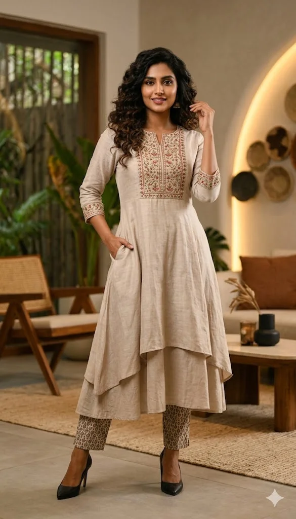 Indo-Western Stylish Look