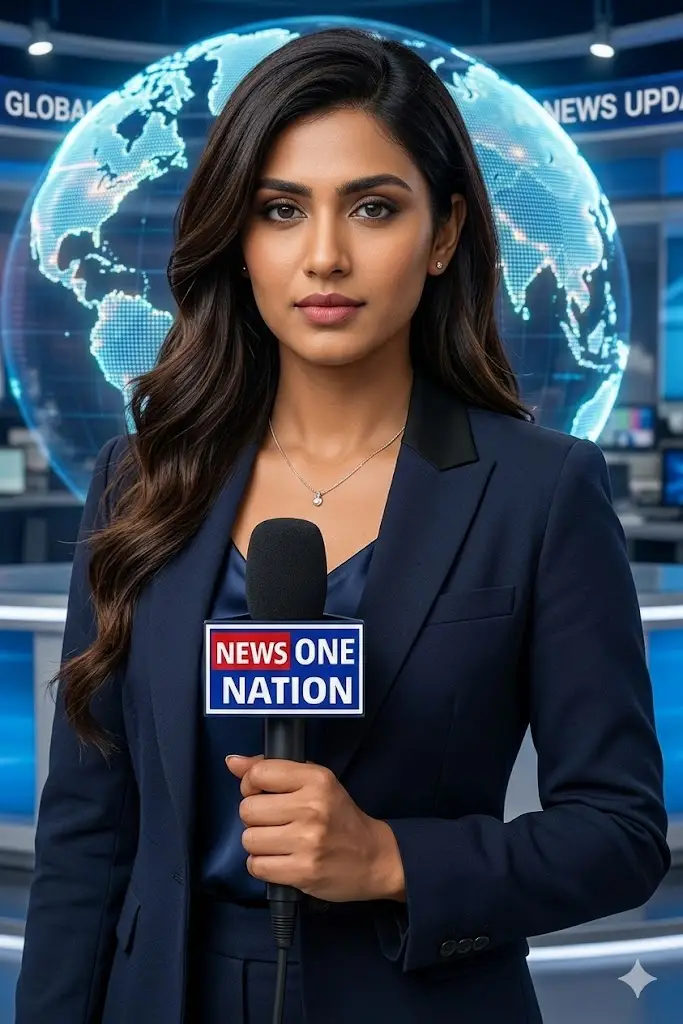 International News Reporter Style