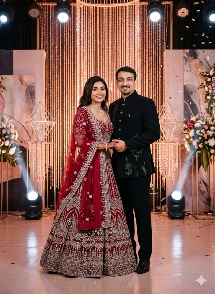 Modern LED Wedding Stage