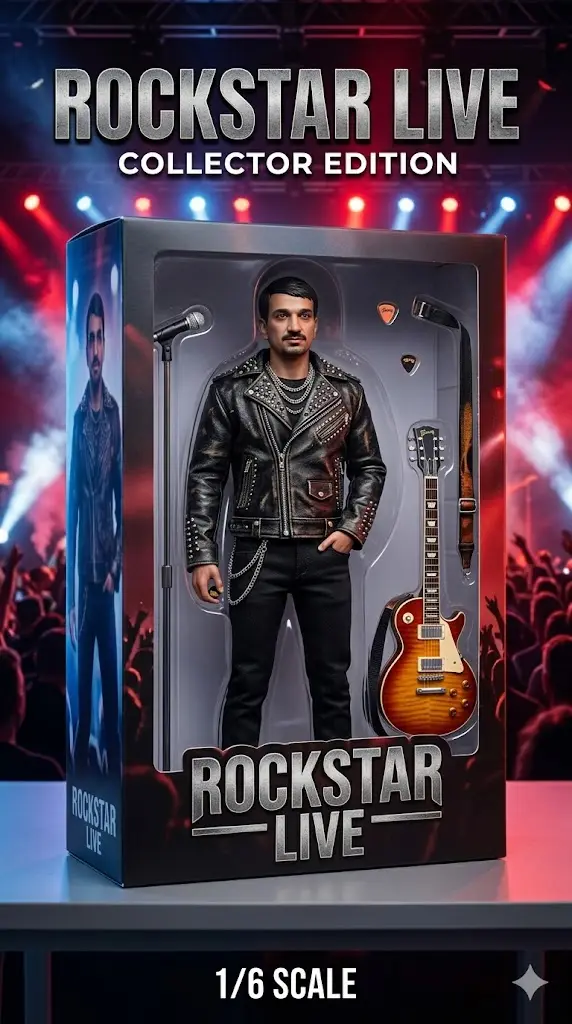 Home 8 Rockstar Performer Figure