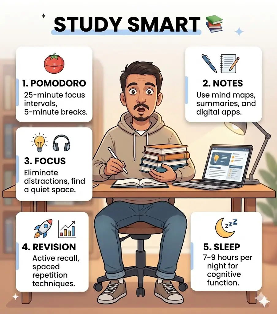 Study Tips Infographic