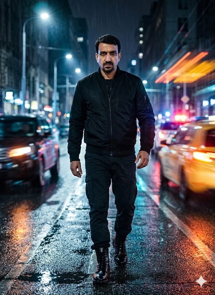 Urban Night Chase Hero