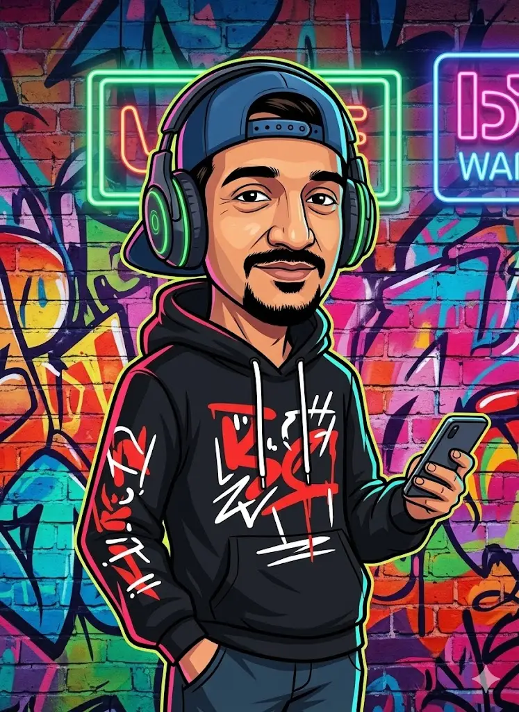 Urban Street Artist Caricature