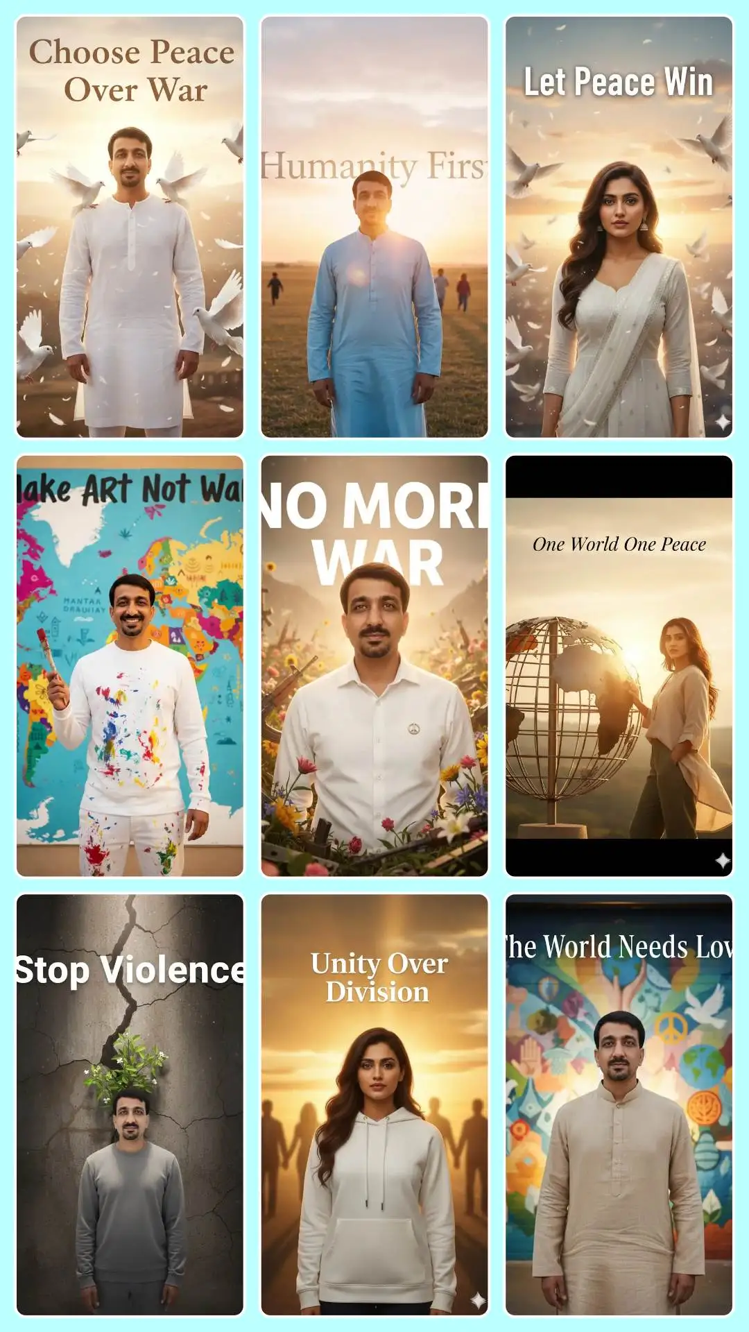 Home 14 READY-TO-USE PEACE MESSAGE PROMPTS