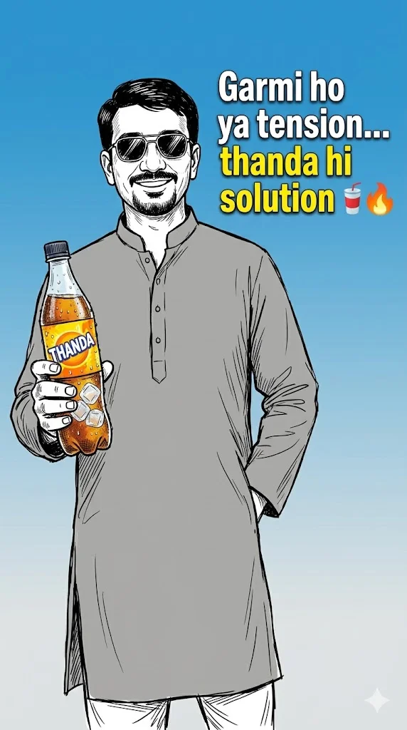 Cold Drink Ad Prompt